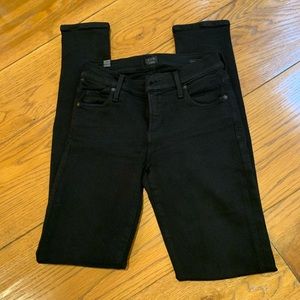 Citizens of Humanity Black Skinny Jeans 25 EUC